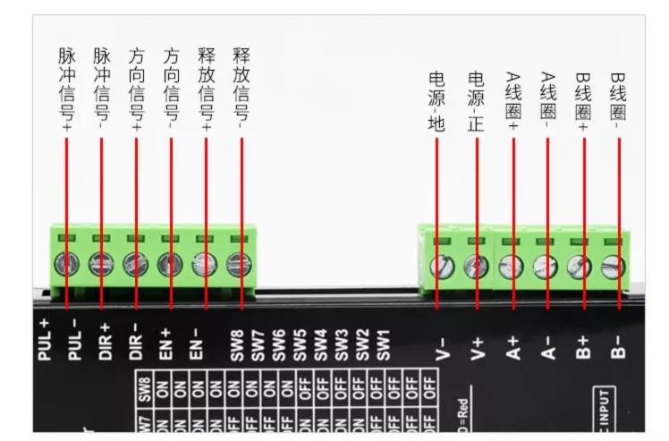 兩相步進(jìn)電機(jī)接線方式介紹